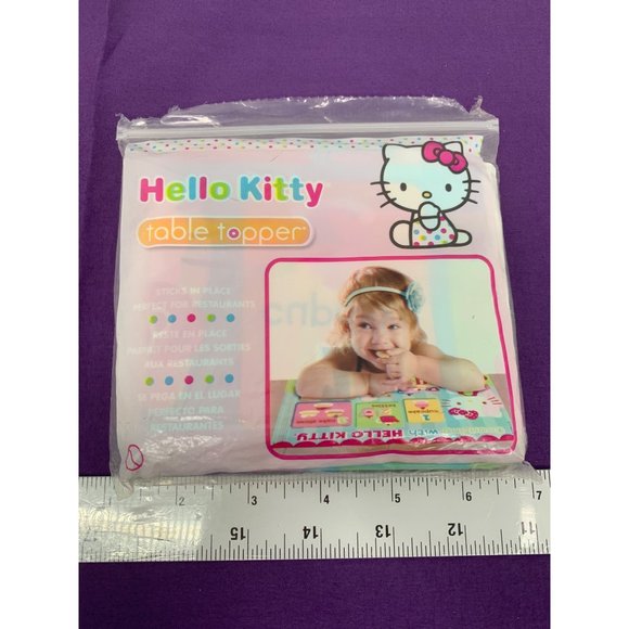 Hello Kitty Table Topper Sticks Plays Perfect for Restaurants. Toddler Baby Play - Picture 2 of 7